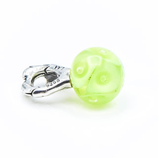 TROLLBEADS Spring Bead Sterling Silver Glass Bead Charm