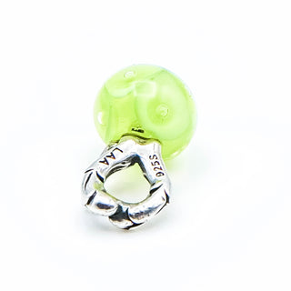 TROLLBEADS Spring Bead Sterling Silver Glass Bead Charm