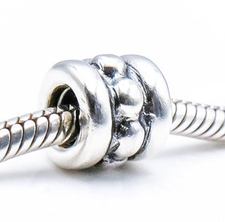 PANDORA Silver Row Dots Sterling Silver Charm
