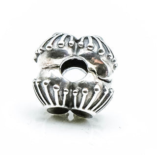 PANDORA Black Enamel Sterling Silver Clip