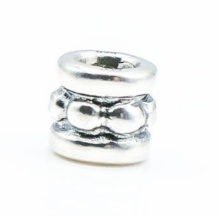 PANDORA Silver Row Dots Sterling Silver Charm