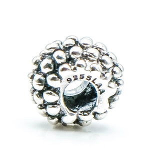 TROLLBEADS Large Berry Bead Sterling Silver Charm