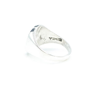 Sterling Silver Black Onyx Mexico Ring Size 7