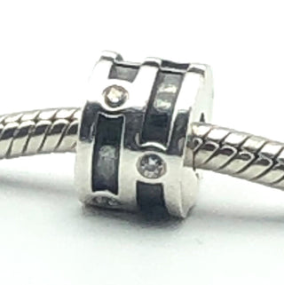 PANDORA Sparkling Sterling Silver Clip Charm