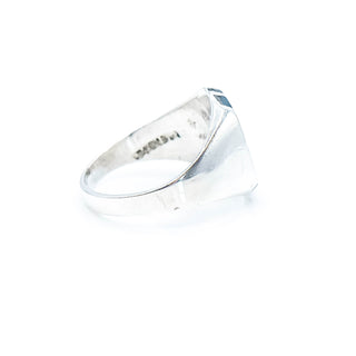 Sterling Silver Black Onyx Mexico Ring Size 7