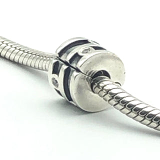 PANDORA Sparkling Sterling Silver Clip Charm