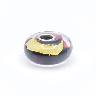 TROLLBEADS Third Eye Bead Sterling Silver Charm With 22K Gold