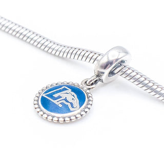 PANDORA RARE Longwood Lancers Dangle Charm With Mixed Enamel