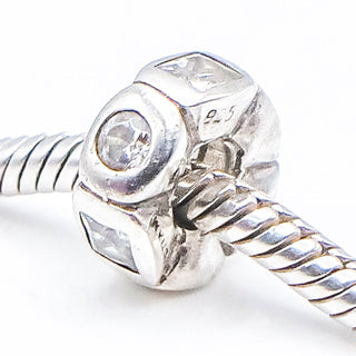 CHAMILIA Circle Square Sterling Silver Charm