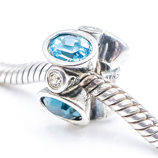 CHAMILIA Majestic Ovals Sterling Silver Charm