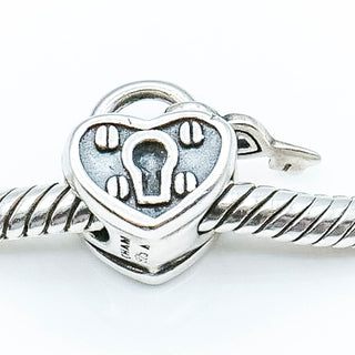 CHAMILIA Heart Lock Sterling Silver Charm