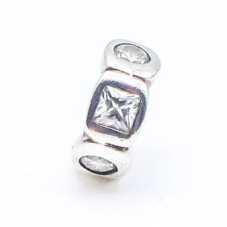 CHAMILIA Circle Square Sterling Silver Charm
