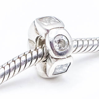 CHAMILIA Circle Square Sterling Silver Charm