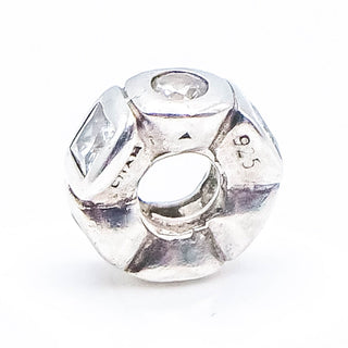 CHAMILIA Circle Square Sterling Silver Charm
