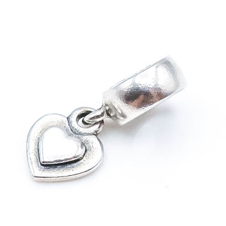 PANDORA Sterling Silver Heart Dangle Charm