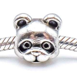 Pandora Peaceful Panda Sterling Silver Charm With Black Enamel