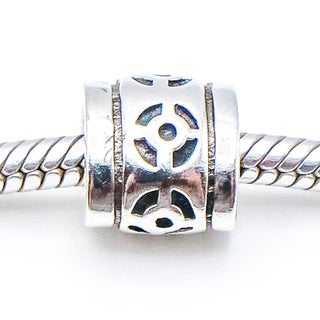 PANDORA Open Circle Pattern Sterling Silver Charm