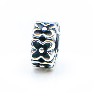 PANDORA Flower Sterling Silver Spacer Charm