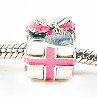 PANDORA Wrapped With Love Sterling Silver Present Charm