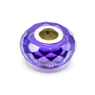 CHAMILIA Jeweled Collection Faceted Purple Cubic Zirconia Charm