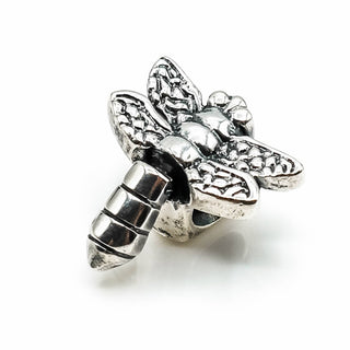 Vintage Designer Dragonfly Sterling Silver Charm With Moving Tail