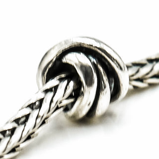 TROLLBEADS Lucky Knot Bead Sterling Silver Charm