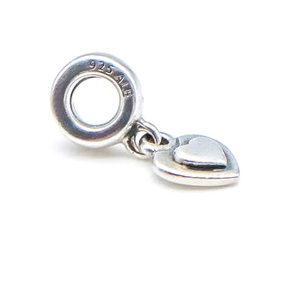 PANDORA Sterling Silver Heart Dangle Charm