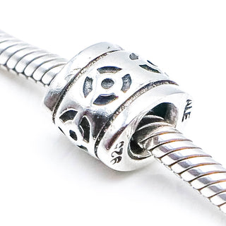 PANDORA Open Circle Pattern Sterling Silver Charm