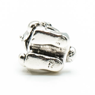 PANDORA Rabbit Sterling Silver Easter Rabbit Animal Charm Bead