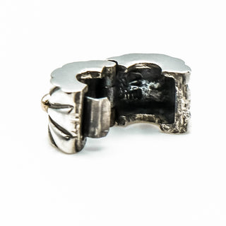 PANDORA Sunburst Sterling Silver Clip Charm With 14K Gold Accent