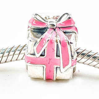 PANDORA Wrapped With Love Sterling Silver Present Charm