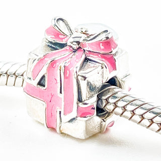 PANDORA Wrapped With Love Sterling Silver Present Charm