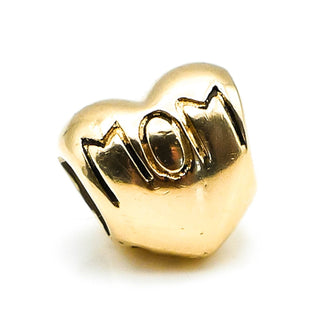 CHAMILIA Mom 14K Gold Heart Charm