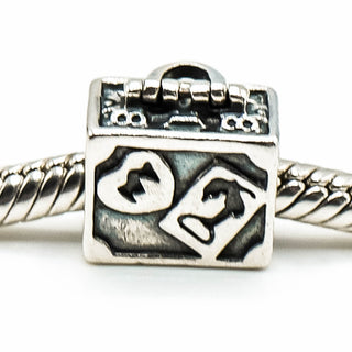 CHAMILIA Sterling Silver Suitcase Charm