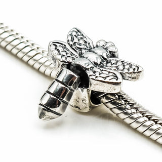 Vintage Designer Dragonfly Sterling Silver Charm With Moving Tail