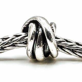 TROLLBEADS Lucky Knot Bead Sterling Silver Charm
