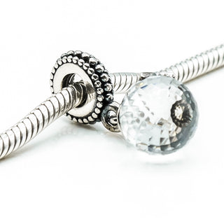 PANDORA Moon And Star Sterling Silver Dangle Charm