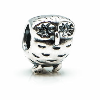 PANDORA Owl Sterling Silver Charm
