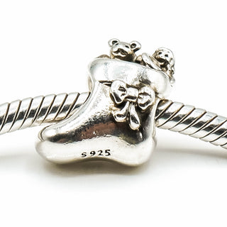 Pandora Santa's Stocking Sterling Silver Christmas Charm