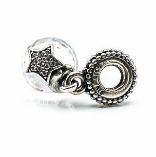 PANDORA Moon And Star Sterling Silver Dangle Charm