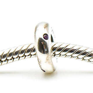CHAMILIA Uptown Fuchsia Sterling Silver Spacer Charm