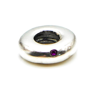CHAMILIA Uptown Fuchsia Sterling Silver Spacer Charm