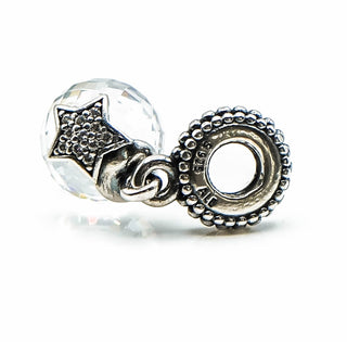 PANDORA Moon And Star Sterling Silver Dangle Charm