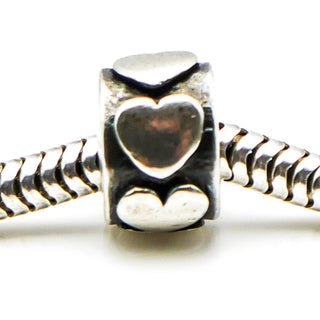 Kay Jewelers CHARMED MEMORIES Hearts Sterling Silver Charm