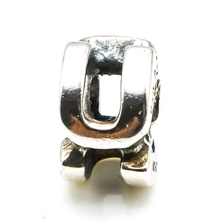 CHAMILIA Sterling Silver Letter U Charm