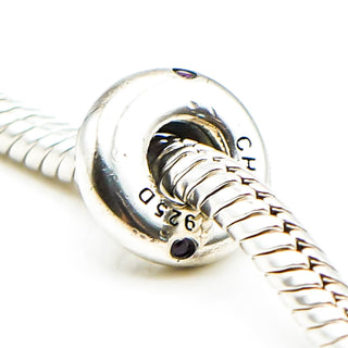 CHAMILIA Uptown Fuchsia Sterling Silver Spacer Charm
