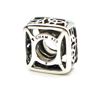 CHAMILIA Lattice Sterling Silver Spacer Charm 2010-3036