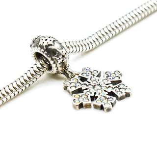 Kay Jewelers CHARMED MEMORIES Disney Frozen Snowflake Sterling Silver Dangle Charm