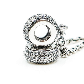 PANDORA Pave Inspiration Sterling Silver CZ Safety Chain