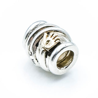 CHAMILIA Helping Hands And Open Hearts Sterling Silver Charm With 14K Gold